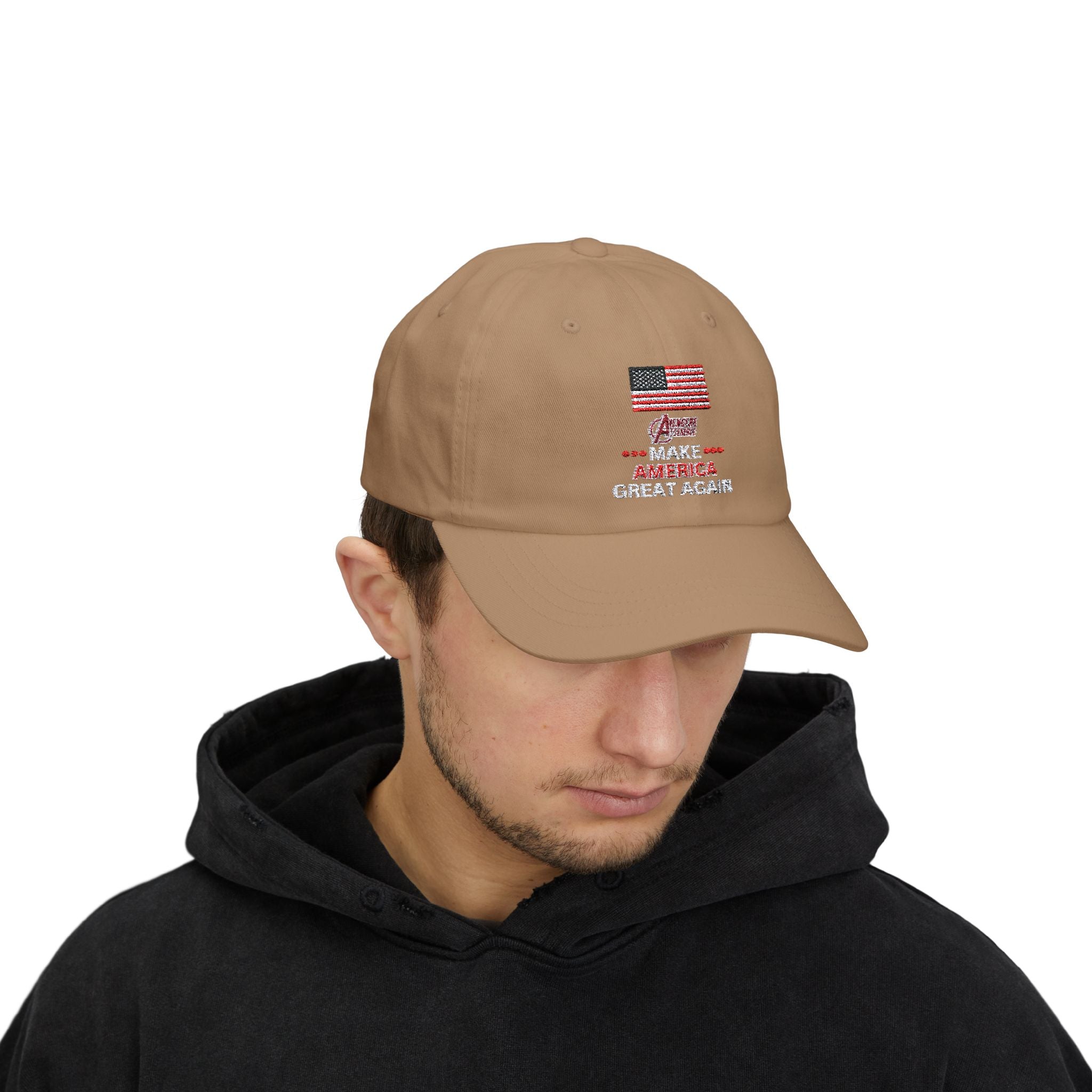 Avengers Assemble Dad Cap: Timeless Style with a Bold Statement