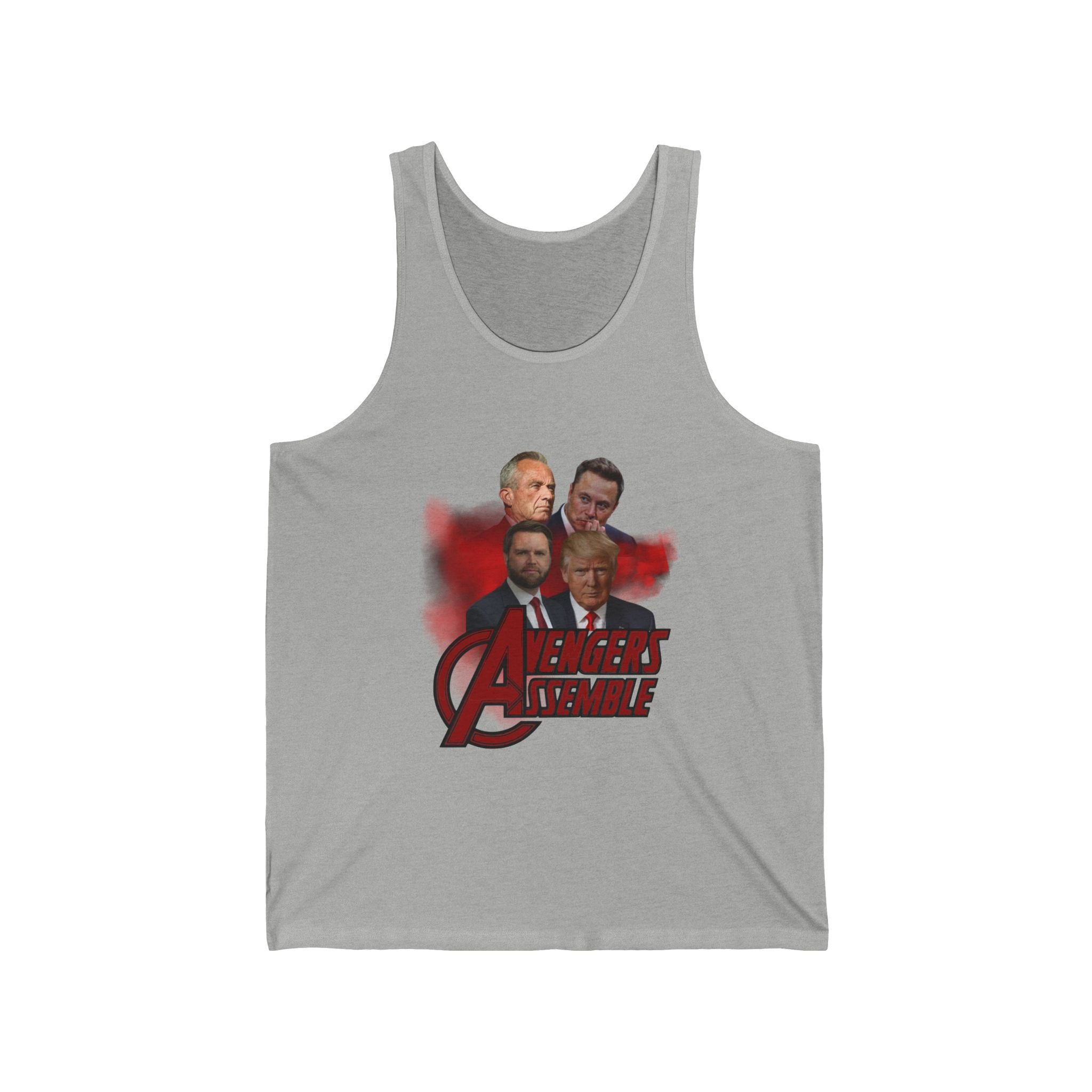 Avengers Assemble Jersey Tank Top: Bold Statements, Everyday Comfort